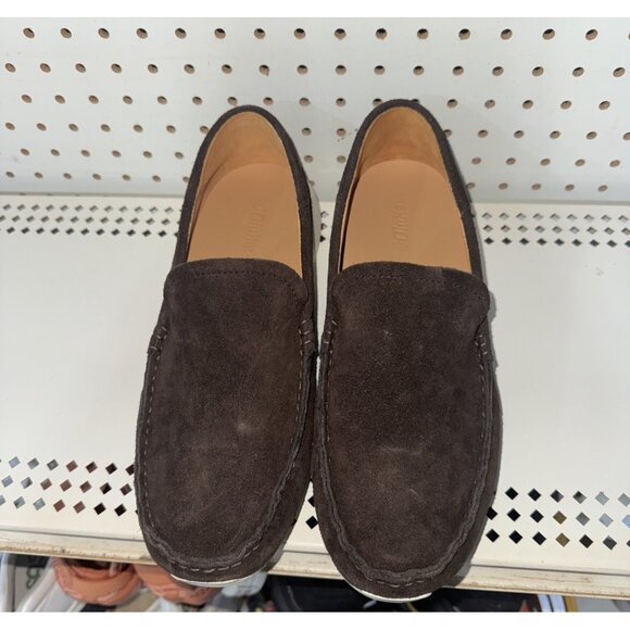 OluKai Ka'a Mens Casual Suede Slip On Driving Loafers Shoes Mocs Size 12 Brown - Picture 4 of 8